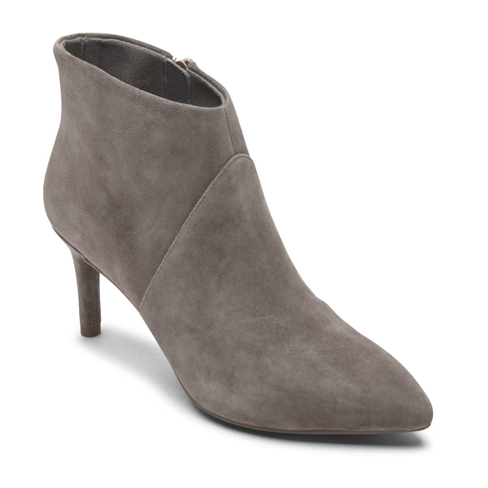 Rockport Støvler Dame Grå - Total Motion Ariahnna Ankle - CGUX84219